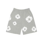 Denim Tears The Cotton Wreath Shorts Grey