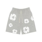 Denim Tears The Cotton Wreath Shorts Grey