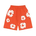 Denim Tears The Cotton Wreath Shorts Orange