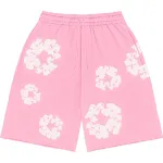 Denim Tears The Cotton Wreath Shorts Pink