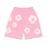 Denim Tears The Cotton Wreath Shorts Pink