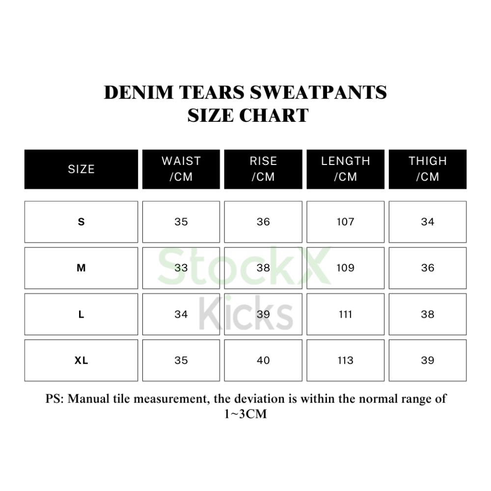 Denim Tears The Cotton Wreath Sweatpants Pink