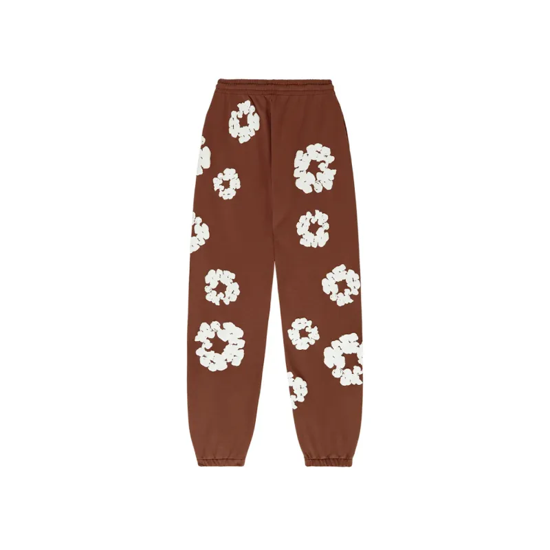 Denim Tears The Cotton Wreath Sweatpants Brown