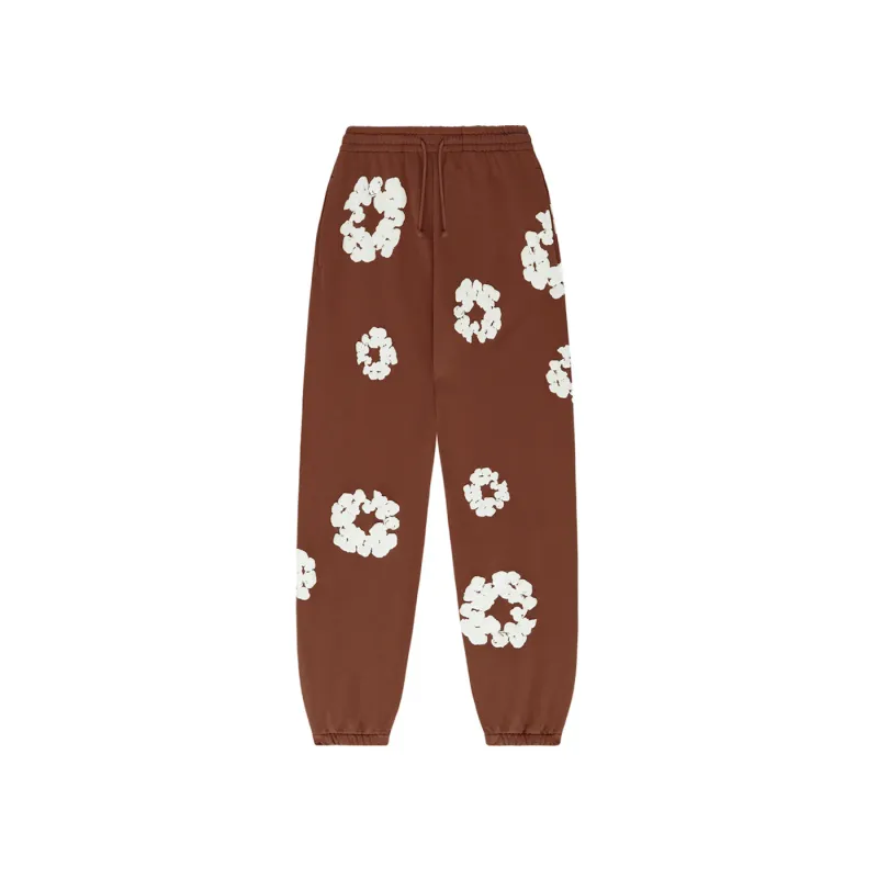 Denim Tears The Cotton Wreath Sweatpants Brown