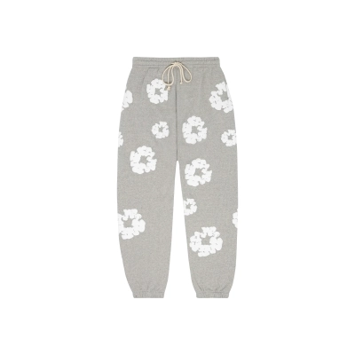 Denim Tears The Cotton Wreath Sweatpants Grey 01