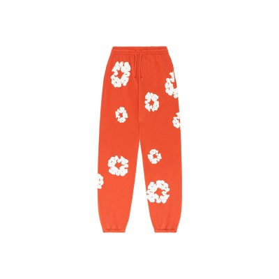 Denim Tears The Cotton Wreath Sweatpants Orange 01
