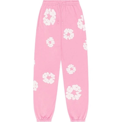 Denim Tears The Cotton Wreath Sweatpants Pink 01