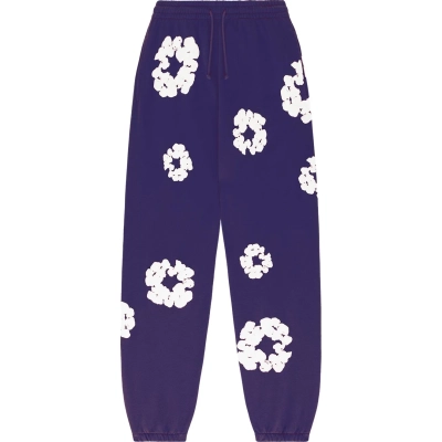 Denim Tears The Cotton Wreath Sweatpants Purple 01