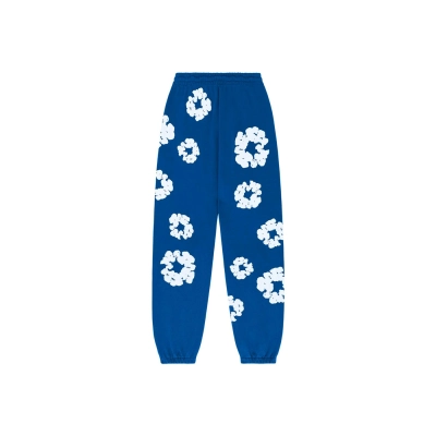 Denim Tears The Cotton Wreath Sweatpants Royal Blue 02
