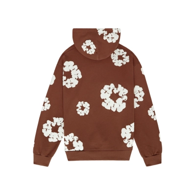 Denim Tears The Cotton Wreath Sweatshirt Brown Hoodie 02