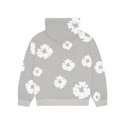 Denim Tears The Cotton Wreath Sweatshirt Grey Hoodie 02