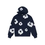 Denim Tears The Cotton Wreath Sweatshirt Navy Hoodie