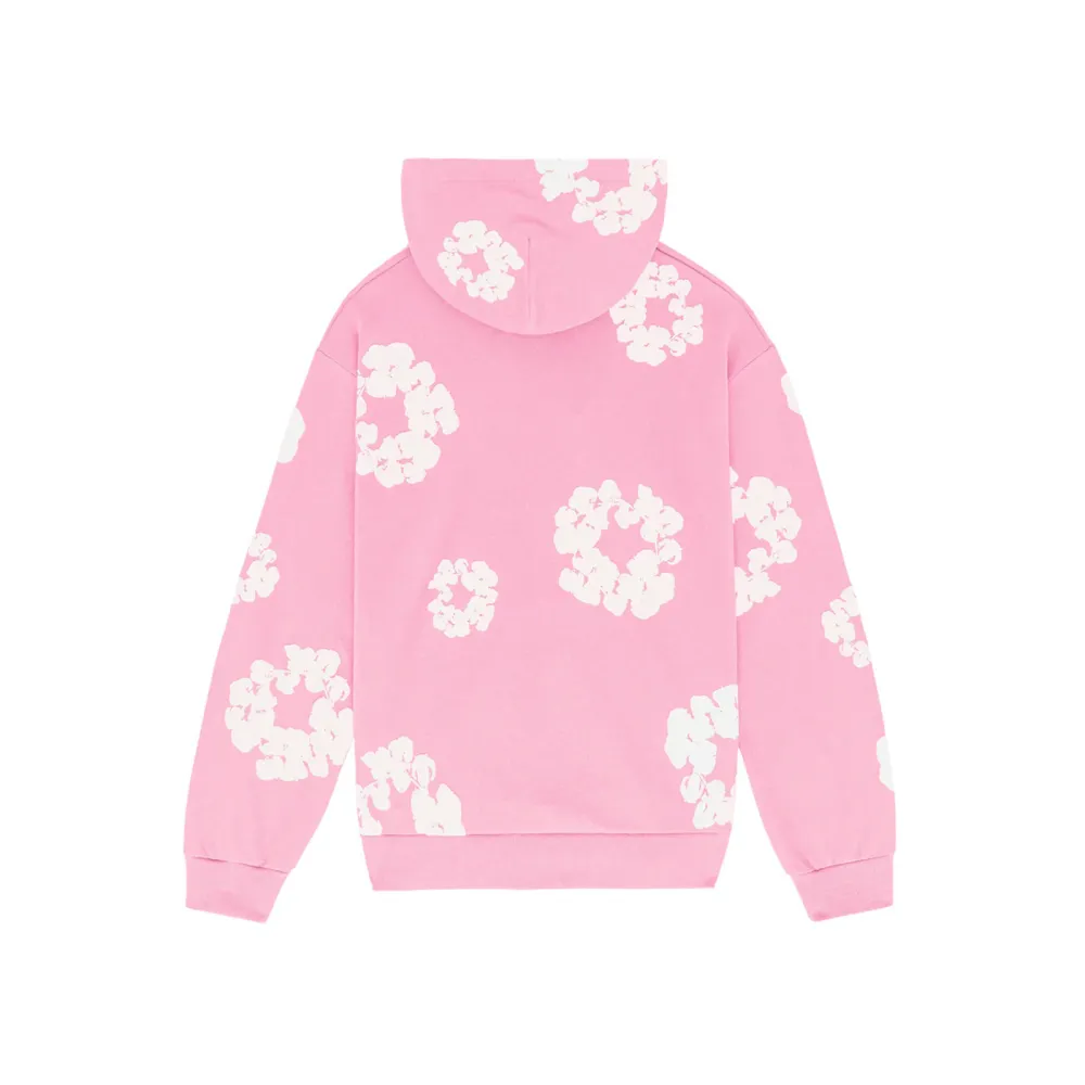 denim tears the cotton wreath sweatshirt pink