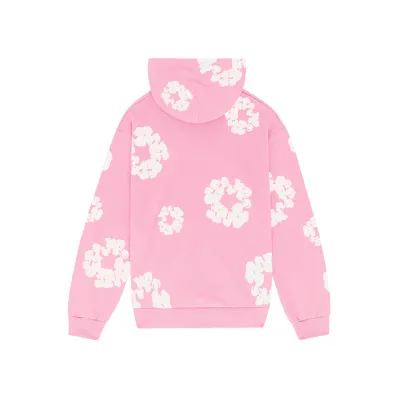 Denim Tears The Cotton Wreath Sweatshirt Pink Hoodie 02