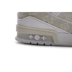 Louis Vuitton Trainer White Denim MS0241