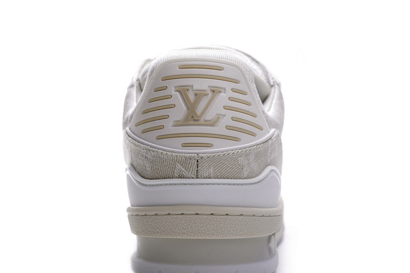 Louis Vuitton Trainer White Denim MS0241