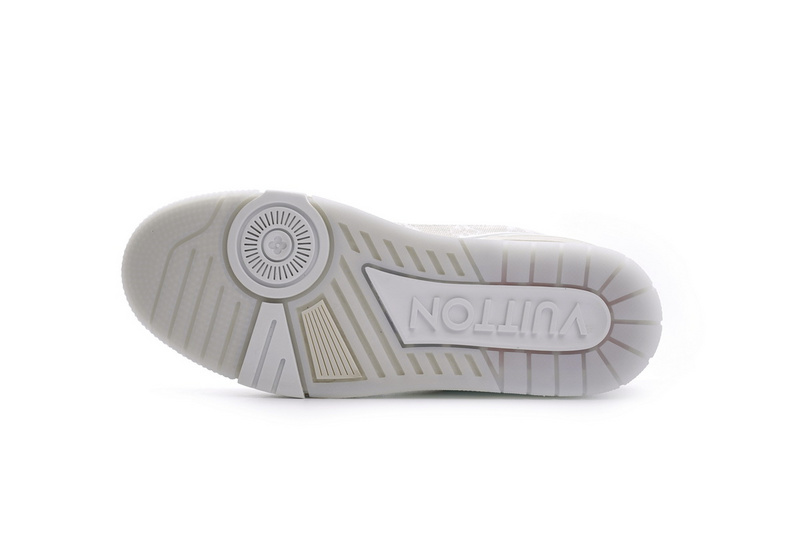 Louis Vuitton Trainer White Denim MS0241