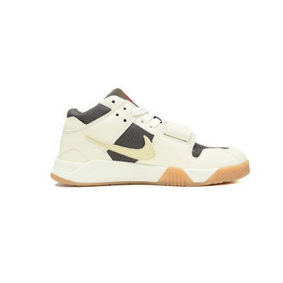 Travis Scott x Jordan Cut The Check Nice Kicks White Brown FZ8117-100 02