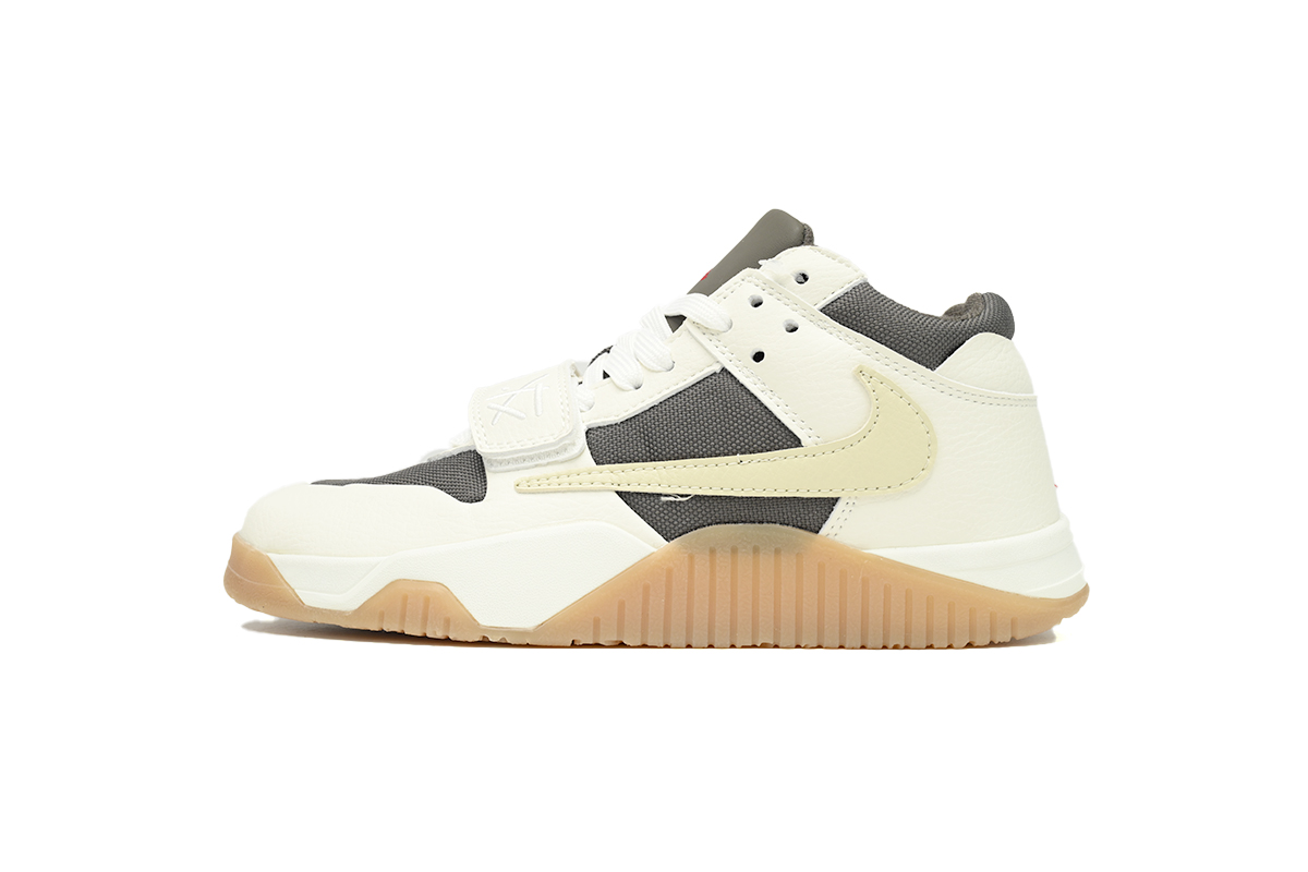 Travis Scott x Jordan Cut The Check Nice Kicks White Brown FZ8117-100