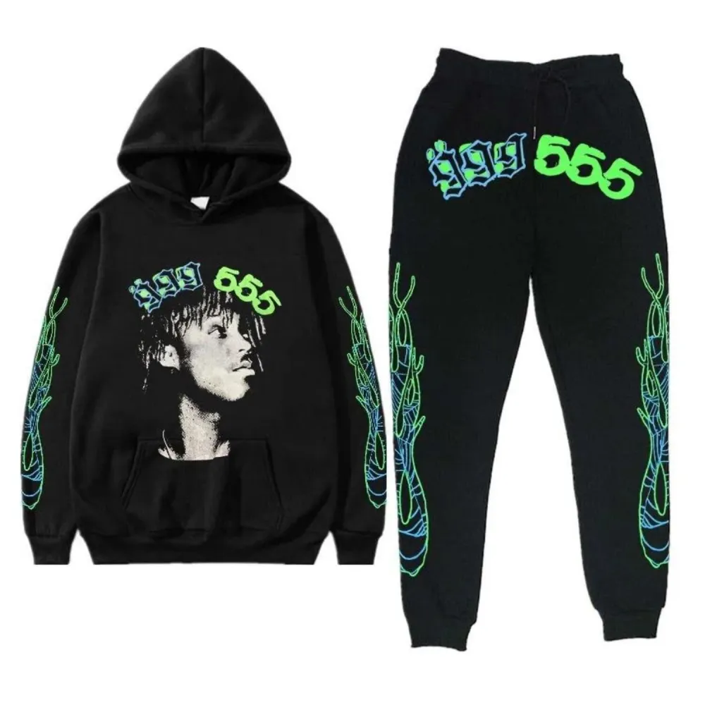 999 Club Black Spider Worldwide Tracksuit