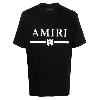 AMIRI Logo-Appliquéd Cotton-Jersey T-Shirt 01
