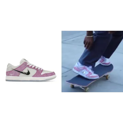 LJR Batch Nike SB Dunk Low April Skateboards Pink  02