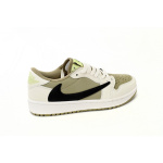 LJR Batch Air Jordan 1 Retro Low Golf Travis Scott Neutral Olive FZ3124-200