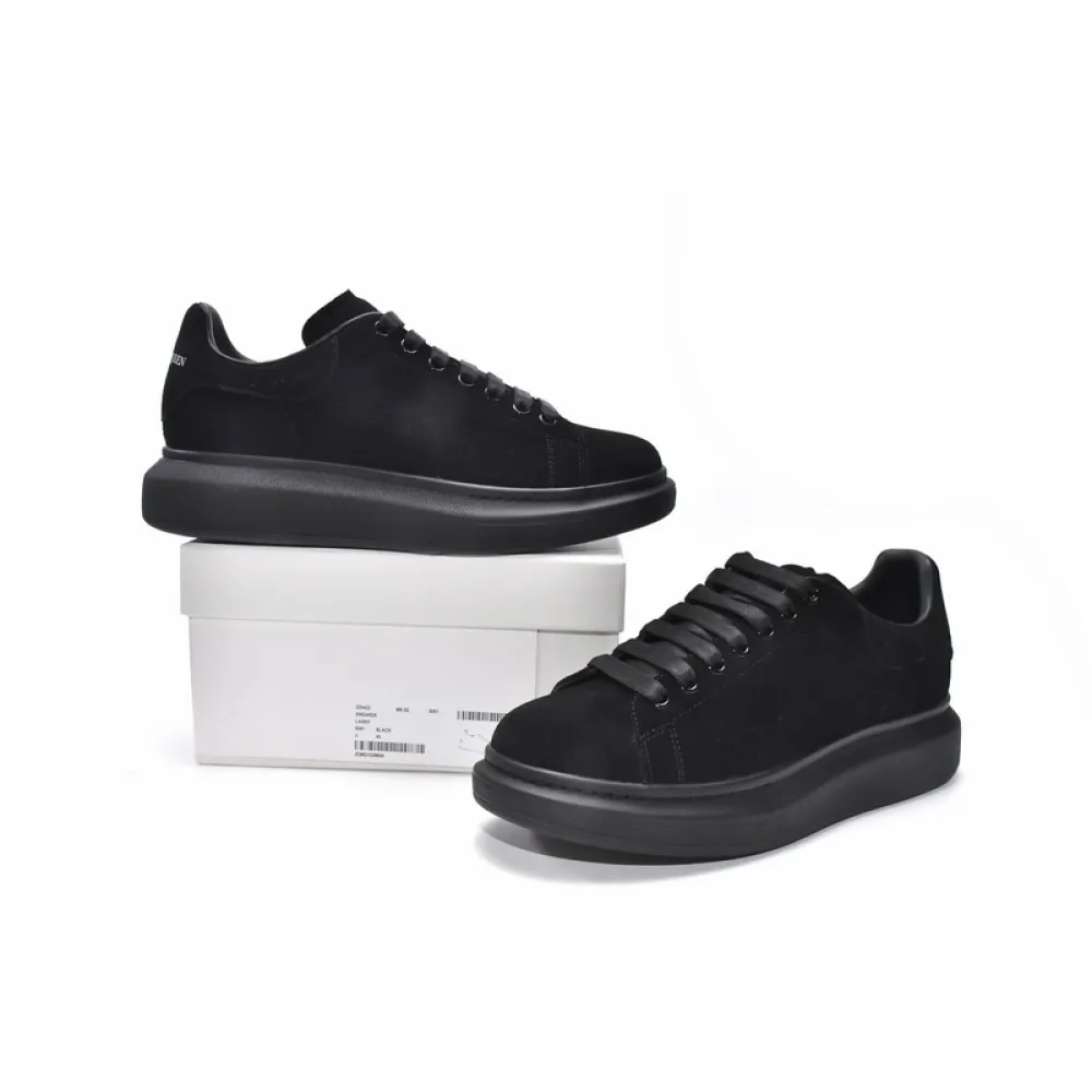 【high quality $59 free shipping】alexander mcqueen sneaker black 553761whv671000