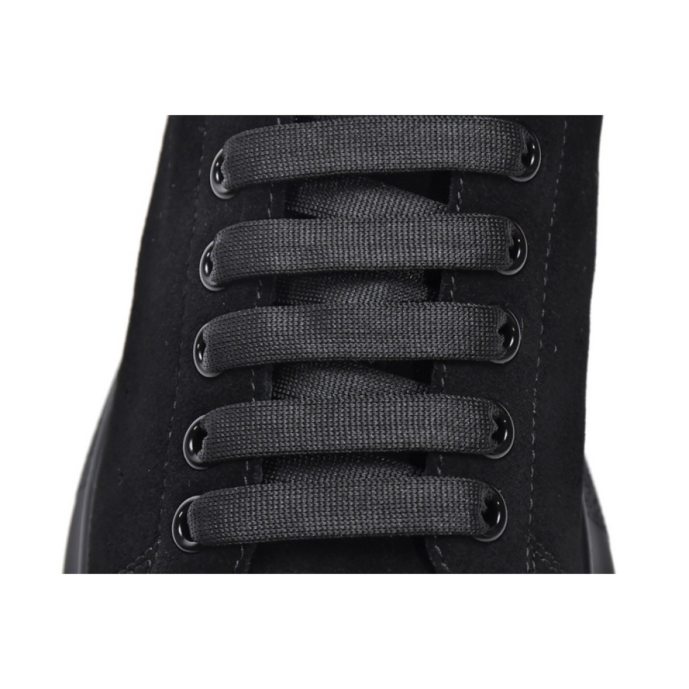 【High Quality $59 Free Shipping】Alexander McQueen Sneaker Black 553761WHV671000