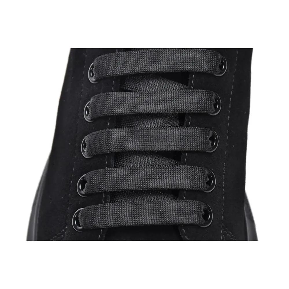 【high quality $59 free shipping】alexander mcqueen sneaker black 553761whv671000