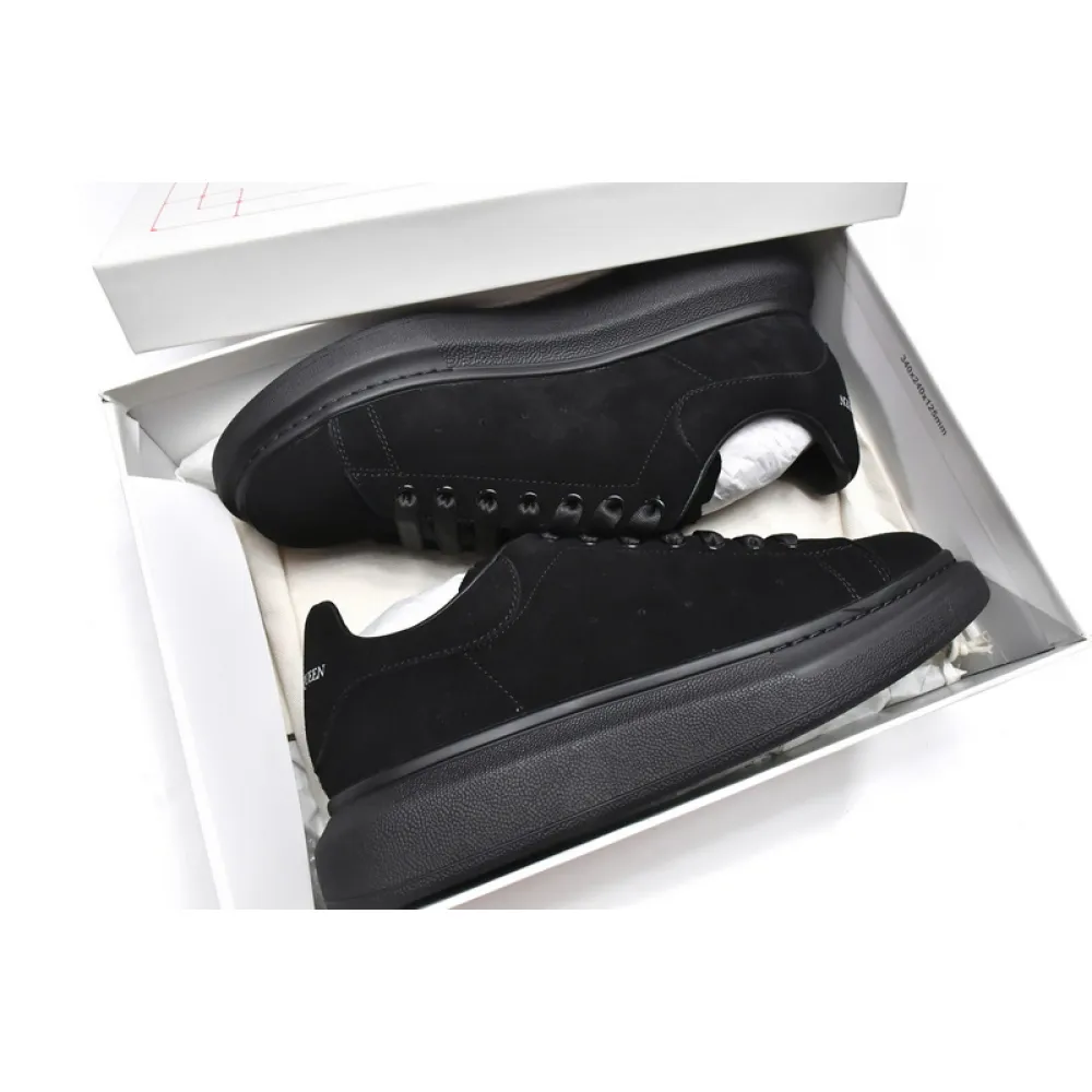 【high quality $59 free shipping】alexander mcqueen sneaker black 553761whv671000
