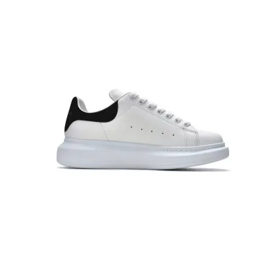 【High Quality $59 Free Shipping】Alexander McQueen Sneaker White Black 462214 WHGP7 9001 02