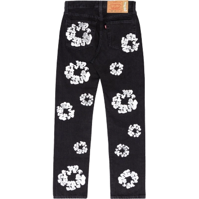 DENIM TEARS THE COTTON WREATH JEAN BLACK 02