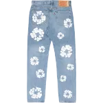 DENIM TEARS THE COTTON WREATH JEAN LIGHT WASH