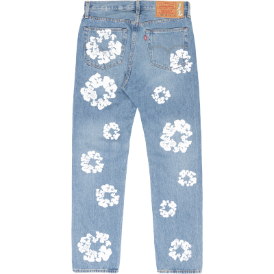 DENIM TEARS THE COTTON WREATH JEAN LIGHT WASH 02
