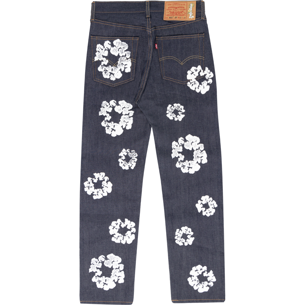 DENIM TEARS THE COTTON WREATH JEAN SELVEDGE