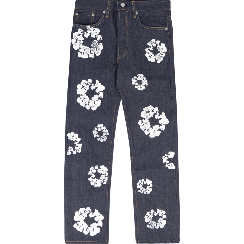 DENIM TEARS THE COTTON WREATH JEAN SELVEDGE
