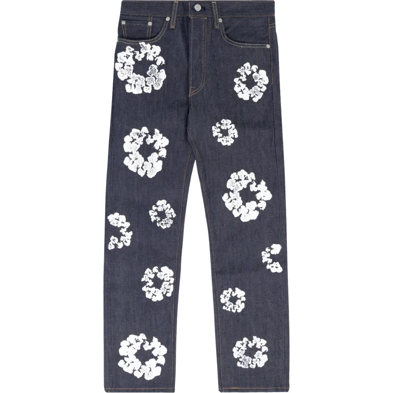 DENIM TEARS THE COTTON WREATH JEAN SELVEDGE