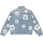 DENIM TEARS TYPE - 2 ALL OVER WREATH LIGHT WASH Jacket