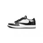PK God Batch Air Jordan 1 Low cut Louis Vuitton Black And White DL2211-001