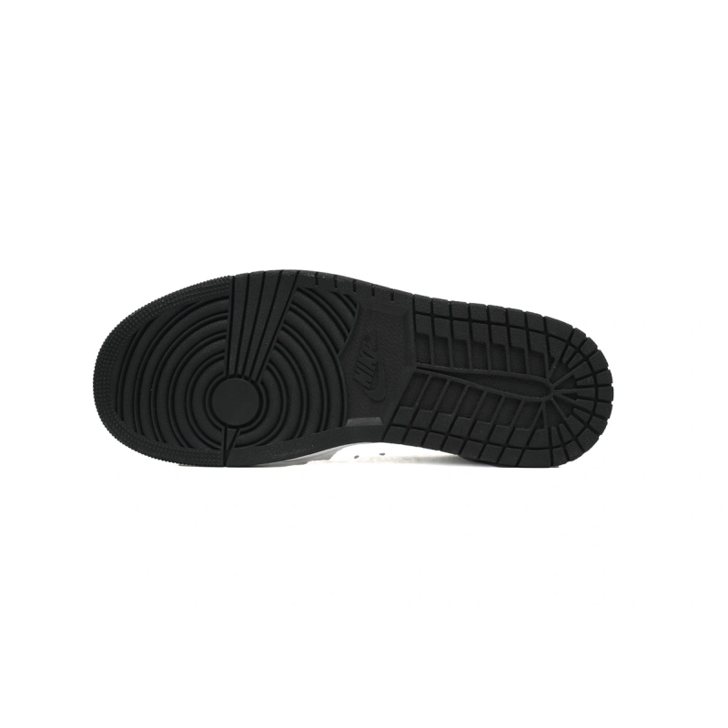 PK God Batch Air Jordan 1 Low cut Louis Vuitton Black And White DL2211-001