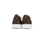 PK God Batch Air Jordan 1 Low cut Louis Vuitton Brown DL2403-002