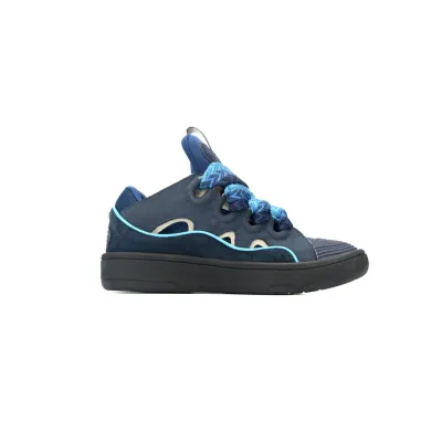 Lanvin Curb Sneaker Navy Blue Grey FM SKRK11 DRAG E232913 02