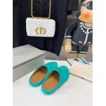 Marni Green LONG-HAIR CALFSKIN FUSSBETT SABOT Slide SBMR000600P412200V62