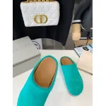 Marni Green LONG-HAIR CALFSKIN FUSSBETT SABOT Slide SBMR000600P412200V62