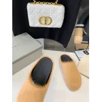 Marni Apricot LONG-HAIR CALFSKIN FUSSBETT SABOT Slide SBMR000600P412200R09