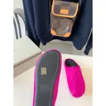 MARNI FUCHSIA Pink Fussbett Sabot Loafers Slide SBMR000600P412200C57
