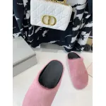 Marni Pink LONG-HAIR CALFSKIN FUSSBETT SABOT Slide SBMR000600P412200C58