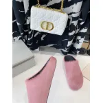 Marni Pink LONG-HAIR CALFSKIN FUSSBETT SABOT Slide SBMR000600P412200C58