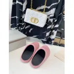 Marni Pink LONG-HAIR CALFSKIN FUSSBETT SABOT Slide SBMR000600P412200C58